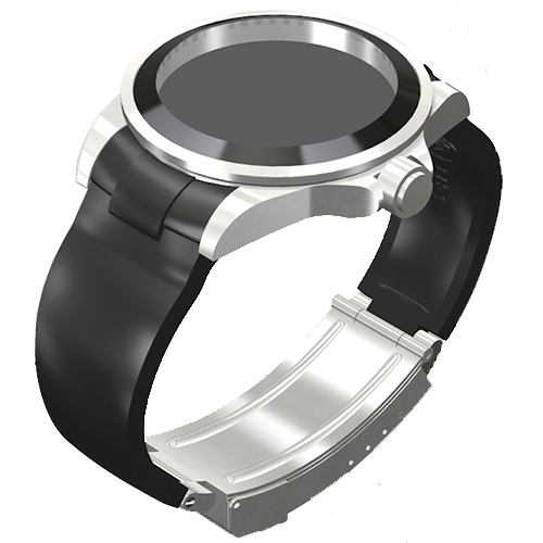 Swiss Made Rubber Strap